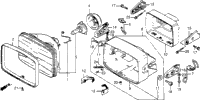 Headlight 83-84