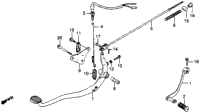 Brake Pedal + Gearshift Pedal