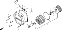 Clutch Cover + Oil Filter