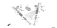 Camshaft + Valve