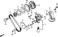 Oil Pump + Primary Drive Gear
