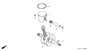 Crankshaft + Piston