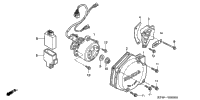 Left Crankcase Cover + Alternator