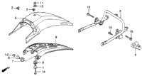 Rear Fender 82-83