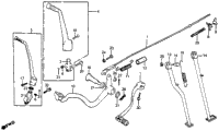 Pedal + Kick Starter Arm