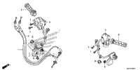 Handle Lever + Switch + Cable (2)