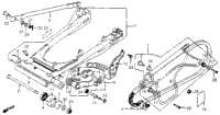 Swingarm + Chain Case