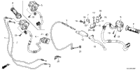 Handle Lever@Switch@Cable