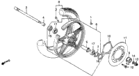 Cm450a Front Wheel 83