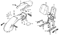Rear Fender 85-86