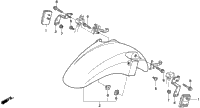 F3 Front Fender 95-96