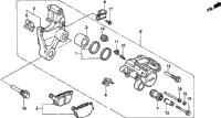 Rear Brake Caliper