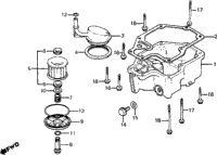 Oil Pan + Oil Filter