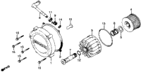 Clutch Cover + Oil Filter