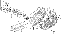 Crankcase + Oil Pump