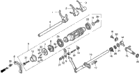 Shift Drum + Shift Fork