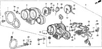 Speedometer + Tachometer 93-94
