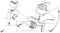 Speedometer + Key Set 80