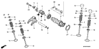 Camshaft + Valve