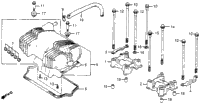 Cylinder Head Cover + Camshaft Holder