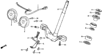 Steering Stem + Horn