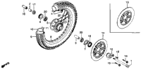 Cb750k Front Wheel