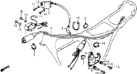 Wire Harness + C.D.I. Unit