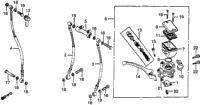 Gl500i Front Brake Master + Cylinder