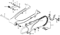 Swingarm + Chain Case