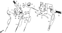 Control Levers + Switches + Calbes