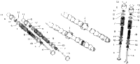 Camshaft + Valve