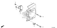 Left Rear Crankcase Cover