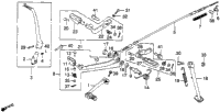 Pedal + Step + Kick Starter Arm