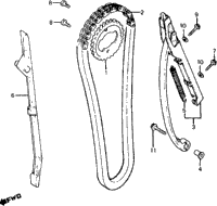 Cam Chain + Cam Chain Tensioner