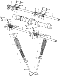 Camshaft + Valve