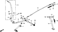 Pedal + Kick Starter Arm