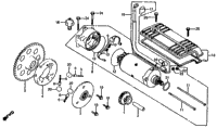 Starter Motor + Starter Clutch