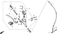 Fr. Brake Master Cyl. 90-91