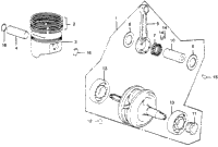 Crankshaft + Piston