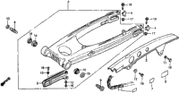 Swingarm + Chain Case