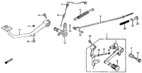 Brake Pedal + Shift Pedal