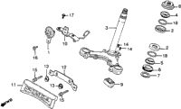 Steering Stem + Horn