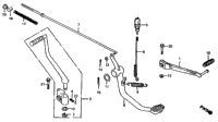 Pedal + Kick Starter Arm