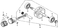 Crankshaft + Piston