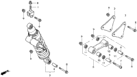 Rear Shock Absorber 94-97