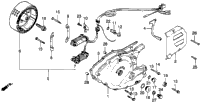 Left Crankcase Cover Alternator + Left 78-81