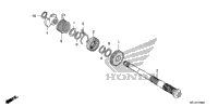 Kick Starter Spindle