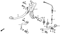 Gearshift Pedal + Brake Pedal
