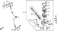 Front Brake Master Cyl 80
