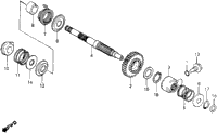 Kick Starter Spindle